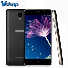 Origine Doogee X10 Smartphone 3G Android 6.0 MTK6570 Dual Core Cellulaire téléphone RAM 512 M ROM 8 GB 5MP 3360 mAh 5.0 pouce Mobile téléphones