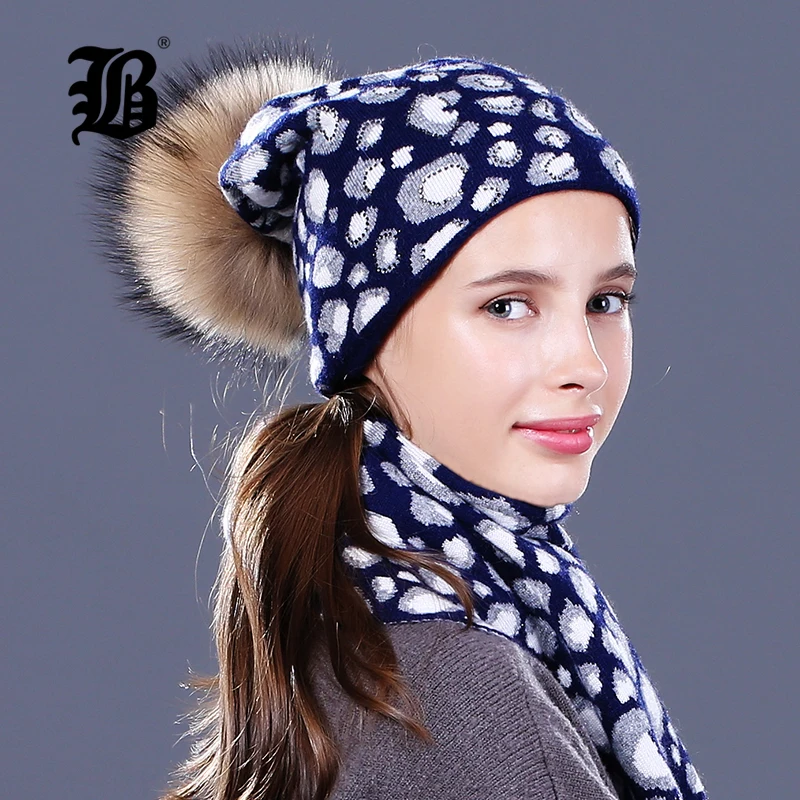 

[FLB] Brand Fashion Women Hats Scarf For Winter High Quality Rhinestones Lady Beanies Warm Autumn Angora Knitted Caps FLBMX17032