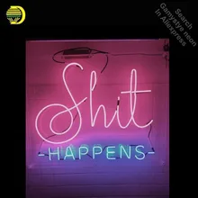 Неоновая вывеска для случается неоновая лампа знак ручной работы пивной бар украсить дом неоновая вывеска доска Настенные светильники anuncio luminos дропшиппинг