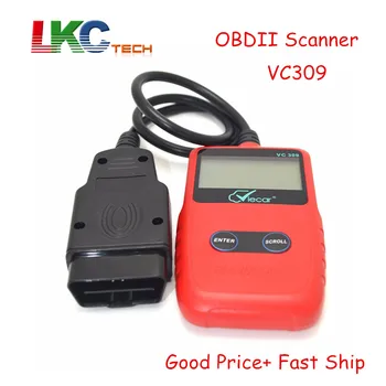 

2019 A+Quality Viecar VC309 OBD2 Code reader Work With All compliant Vehicles OBD2 Diagnostic-tool Viecar Code Reader