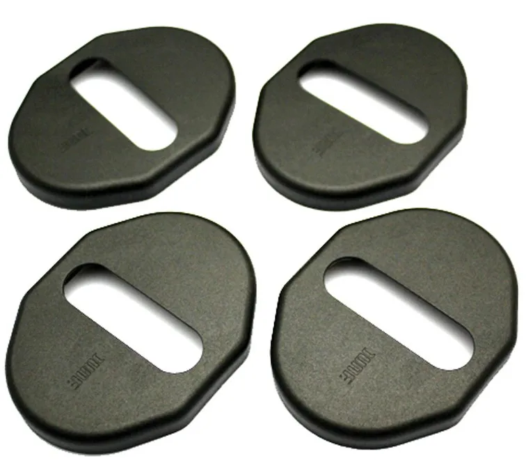 Авто замок пряжки крышки, амортизатор колодки для mitsubishi pajero, outlander, asx, mazda 6 04-12, MX-5, 4 шт./лот, автомобильные аксессуары