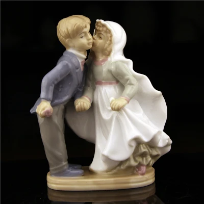

creative ceramic wedding statue girls boy lovers home decor crafts room decoration handicraft porcelain vintage figurines