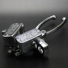 Chrome Freno Frizione Leva Per Suzuki Intruder 800/1400/1500 Boulevard C90 S50 S83 Kawasaki Vulcan VTX 1800