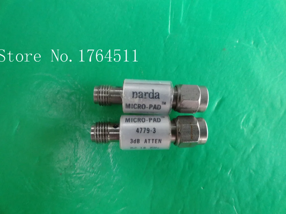 

[BELLA] NARDA 4779-3 DC-18GHz Att:3dB P:2W SMA coaxial fixed attenuator