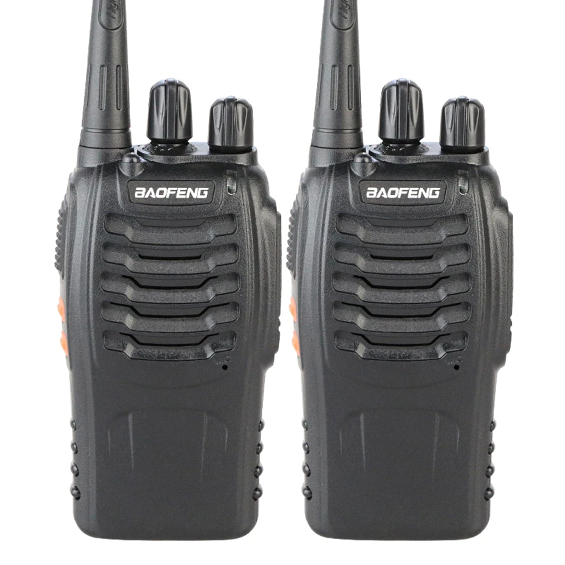 2PCS Baofeng Walkie Talkie UHF 400 470MHZ 2 Way Radio 16CH 5W BF 888S