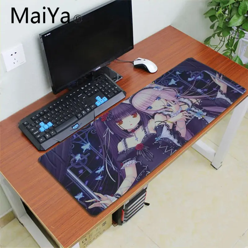 Maiya Hot ACG анимационная игра милые девушки Chocola Nekopara игровой коврик для мыши Настольный коврик большой коврик для мыши клавиатуры коврик