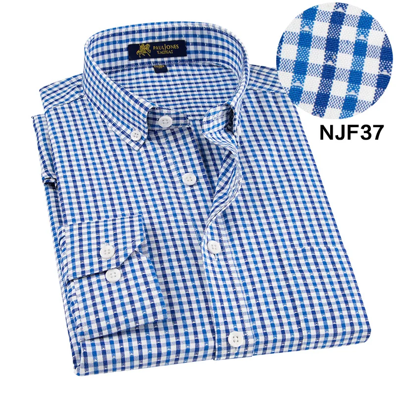 

Spring 2017 New Print /plaid /solid non-iron comfortable oxford men casual shirts high quality well fittinglong sleeve male tops