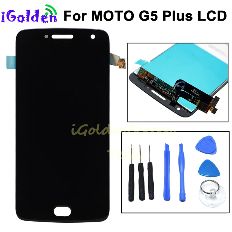 

Warranty 5.2'' 1920x1080 IPS LCD For Motorola Moto G5 Plus LCD Display XT1685 Touch Screen Digitizer Replacement Parts