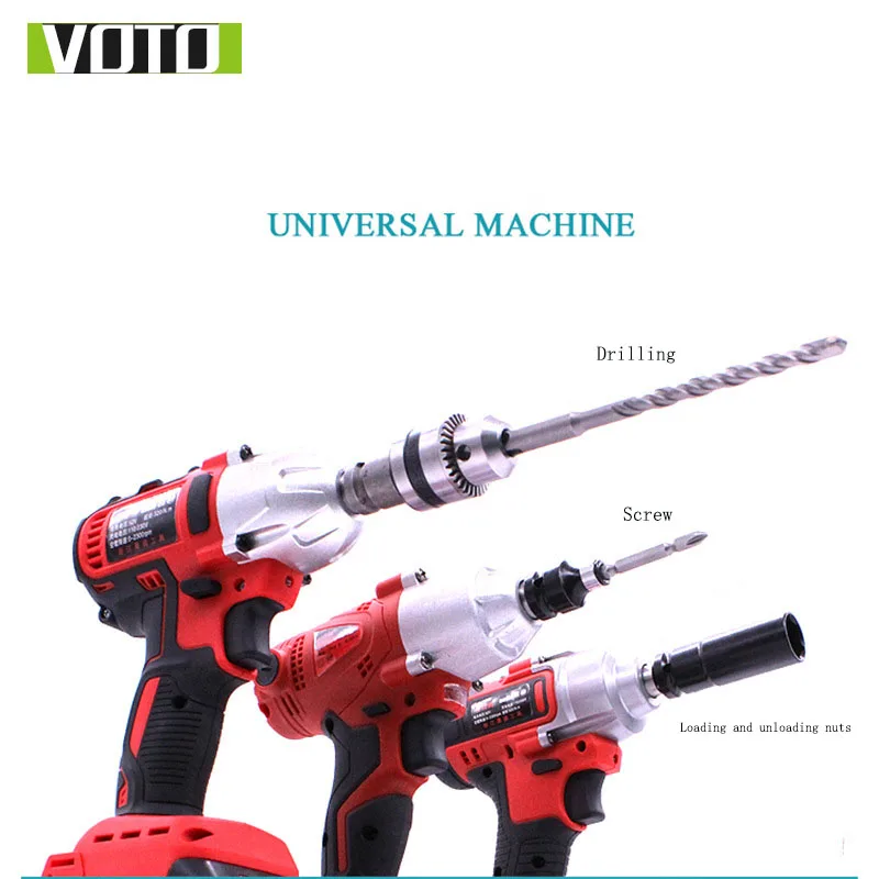 Voto 68v Brushless Electric Impact Wrench Cordless Rechargeable Voto 68v Brushless Electric Impact Wrench Cordless Rechargeable 7800ah Lithium Battery Car Socket Drill In Wrenches From Tools On