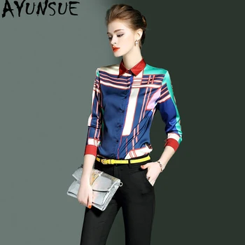 

Women's Shirt Fashion Blouses Woman 2020 Plaid Shirt Women European Womens Tops and Blouses Spring Shirts Bluzki Damskie KJ1751