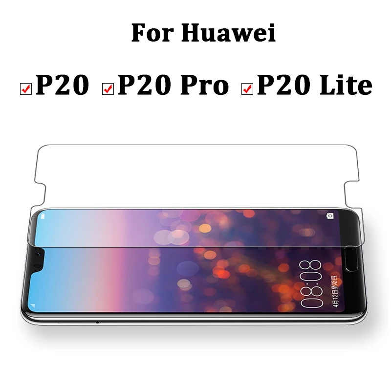 Закаленное стекло для Huawei P20 Lite защита экрана на P 20 Pro Light 20pro lite защитная пленка