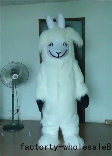 

Halloween Carnival Sheep Mascot Costume Suits Adult Cosplay Party Game Dress Outfits Clothing Advertising Carnival Christmas