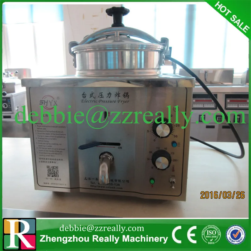 16L Chicken deep pressure fryer small weight high capacity pressure