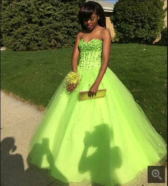 Lime Green Prom Dresses 2019 Shop, 52 ...