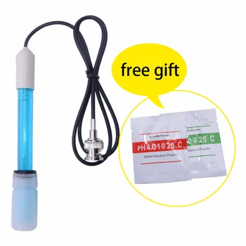 

High Quality Arrival PH Electrode Probe BNC Connector for Aquarium PH Controller Meter Sensor gib digital ph sensor electrode