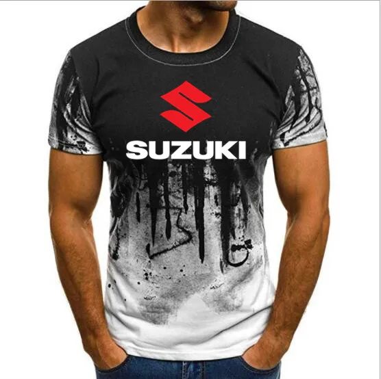 

High Quality S-4XL Brand New for YAMAHA t shirt Men Short-sleeve 100% Cotton Kawasaki T-Shirt for Suzuki Motorcycle T-Shirt