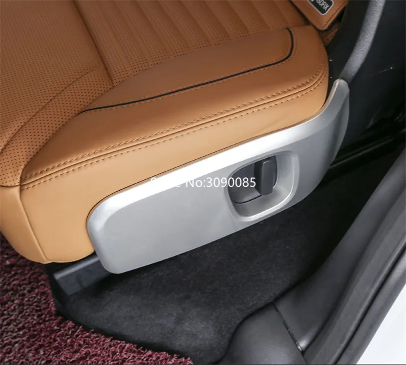 Для Land Rover Discovery 5 L462 ABS хромирование, задняя часть автомобиля ряд сидений боковая крышка рамка Накладка аксессуары