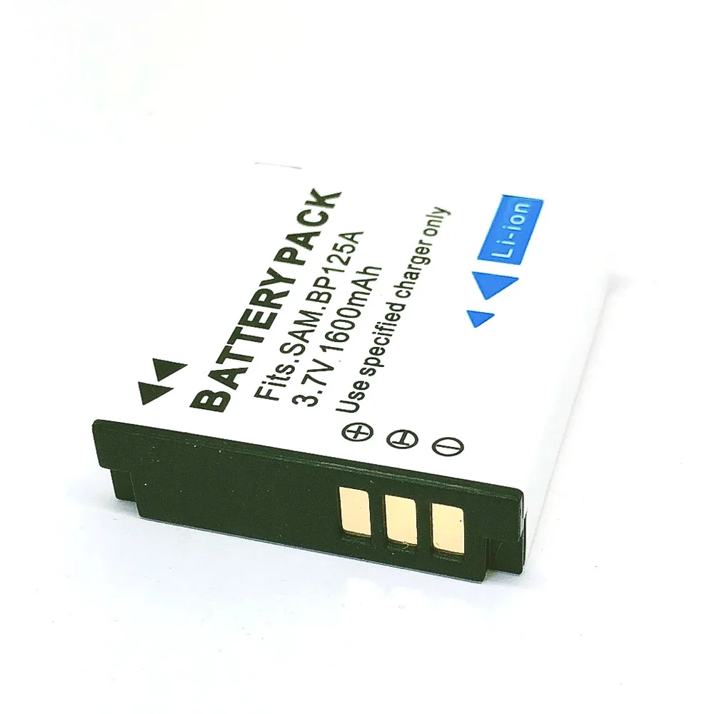 IA-BP125A IABP125A IA BP125A Батарея для SAMSUNG HMX-QF20 HMX-QF30 HMX-QF300 HMX-M20 HMX-Q10 HMX-Q20 HMX-Q100 HMX-Q130 HMX-T10
