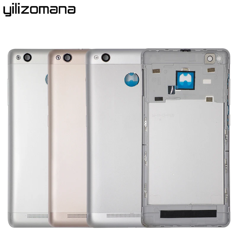 Сменный Чехол YILIZOMANA для задней батареи чехол Xiaomi Redmi 3S /Redmi 3 Pro с боковыми кнопками