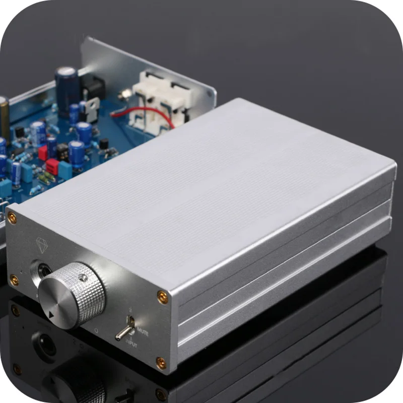  Lusya HIFI HD650 streo Headphone Amplifier 27mw Solo portable amp for Headphone impedance 16-600ohm