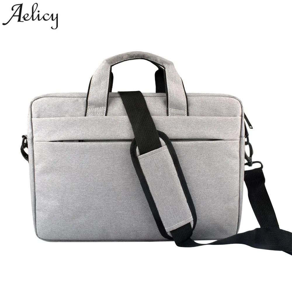

Aelicy Laptop bag 13.3 14 15 15.6 inch Nylon airbag shoulder handbag computer bags Waterproof Messenger Women men Notebook bag