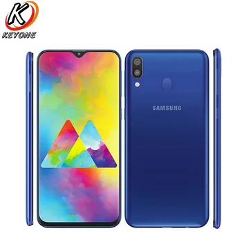 Перейти на Алиэкспресс и купить Новый Samsung Galaxy M20 M205F-DS LTE мобильный телефон 3 ГБ ОЗУ 32 Гб ПЗУ Exynos 7904 Восьмиядерный Android 8,1 двойная задняя камера смартфон