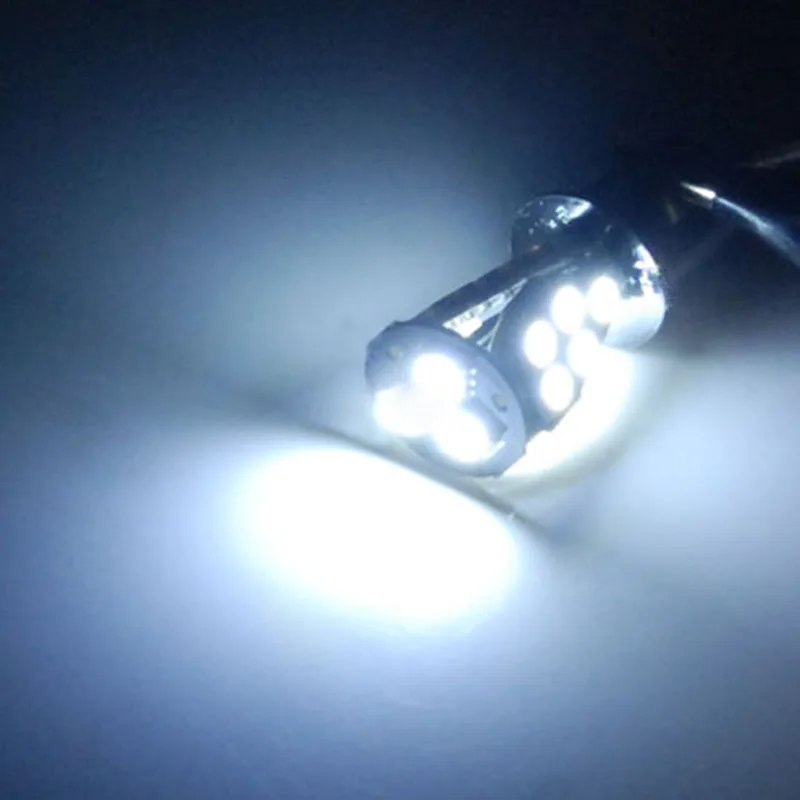 JX-LCLYL 2pcs 1157 BAY15D 5050 18LED Car Canbus No Error Brake Tail Light Bulb White