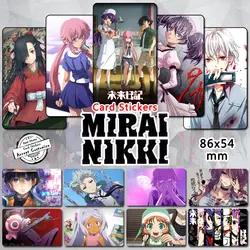 Шт. 35 шт. Mirai Nikki персонажи наклейка s Классическая научная фантастика Аниме дневник будущего Yuno Gasai Uryuu Minene Aru Akise наклейка для карт