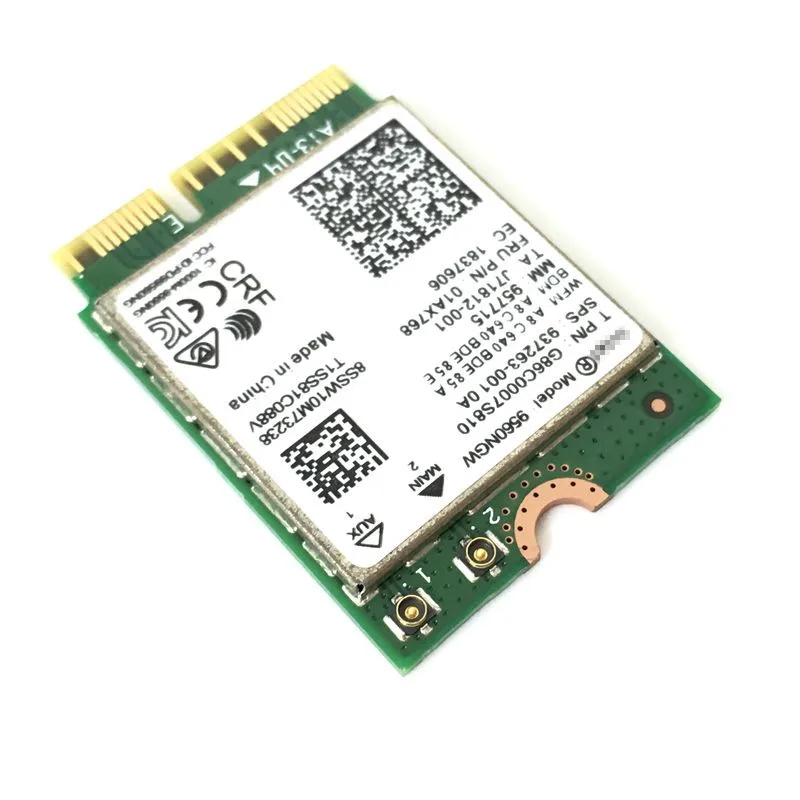 Wdxun двухдиапазонный Беспроводной AC 9560 для Intel 9560ngw 802.11ac NGFF 2,4 г/5 г 2x2 Wi-Fi Карта Bluetooth 5,0 NGFF/M.2