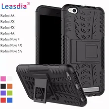 

Leasdia Redmi 5A Case For Xiaomi Mi A1 Silicon Plastic 2 in 1 Case With Stand Funda Redmi Note 4X Note 4 Case For Redmi 4A 4X