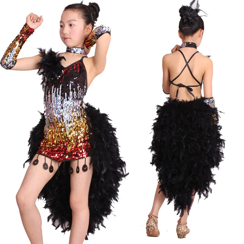 Sexy showgirl feather skirt
