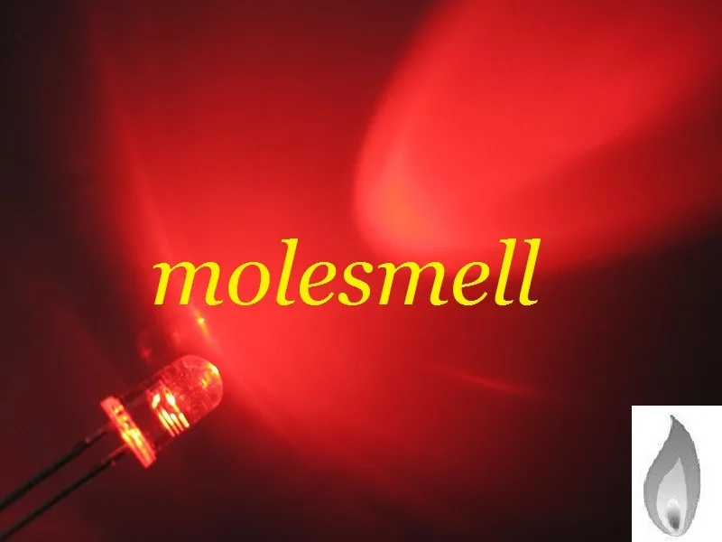 5mm round red