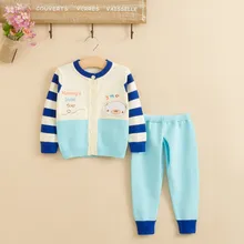 Детский Теплый свитер в полоску с длинными рукавами