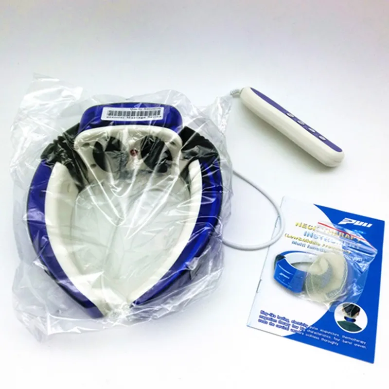 Электрический магнитный Шиацу шеи шейный воротник терапия массажер инфракрасный терапевтический позвоночника лечения вибрирующий инструмент позвонка