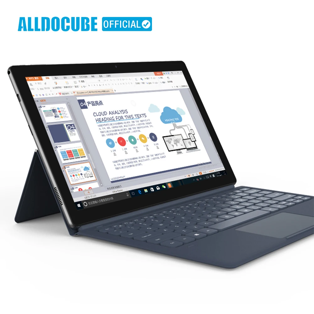 ALLDOCUBE Knote 11,6 дюймов планшетный ПК 1920*1080 ips полный вид Windows10 intel Apollo Lake N3450 четырехъядерный 6 ГБ оперативной памяти 128 ГБ rom планшет