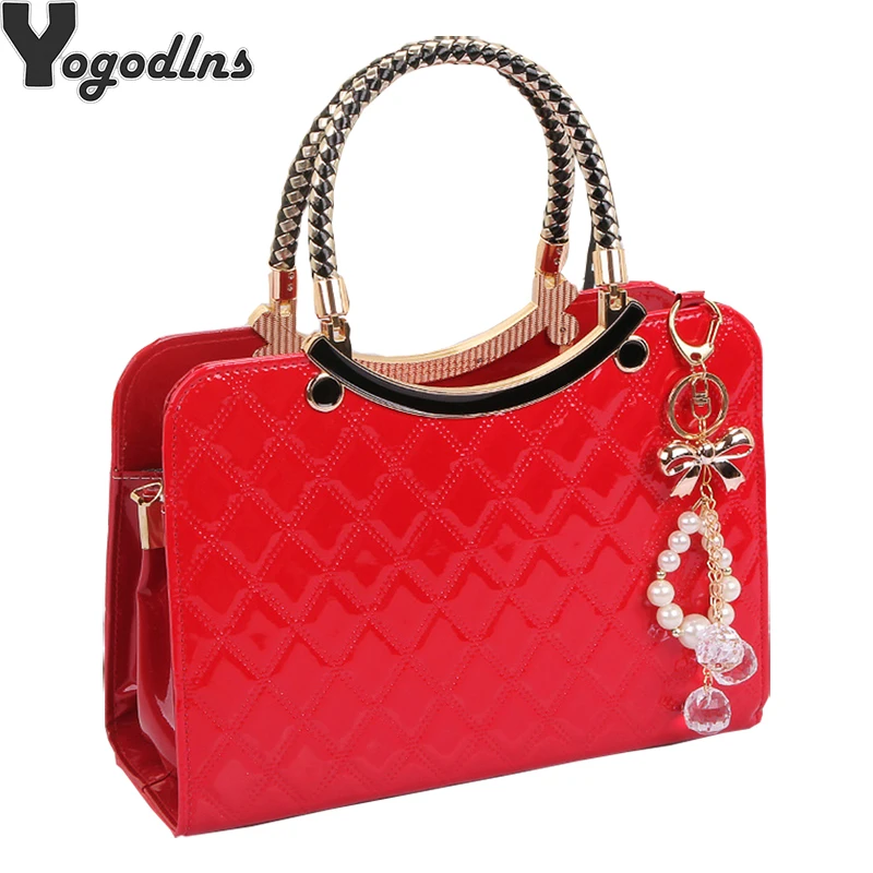 النساء بو حقيبة يد مع شنقا زخرفة أنيقة الأسود الصلب تصميم أعلى-مقبض قابل للتعديل حزام حقيبة كتف مع جودة عالية