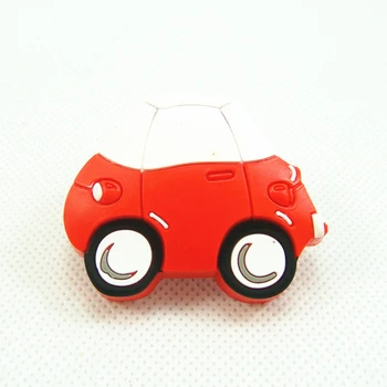 

Soft Rubber Children Cabinet Wardrobe Cupboard Knob Drawer Cartoon Dresser Door Pulls Handles Red Car