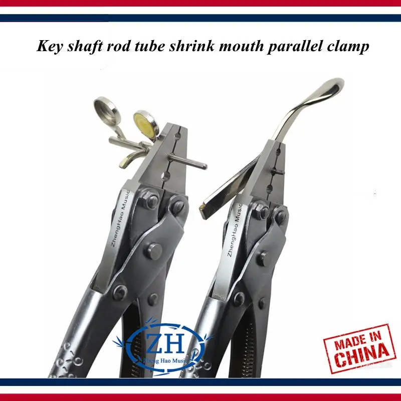 

Wind instrument repair tool - Saxophone flute clarinet repair tool - Key shaft rod tube shrink mouth parallel clamp