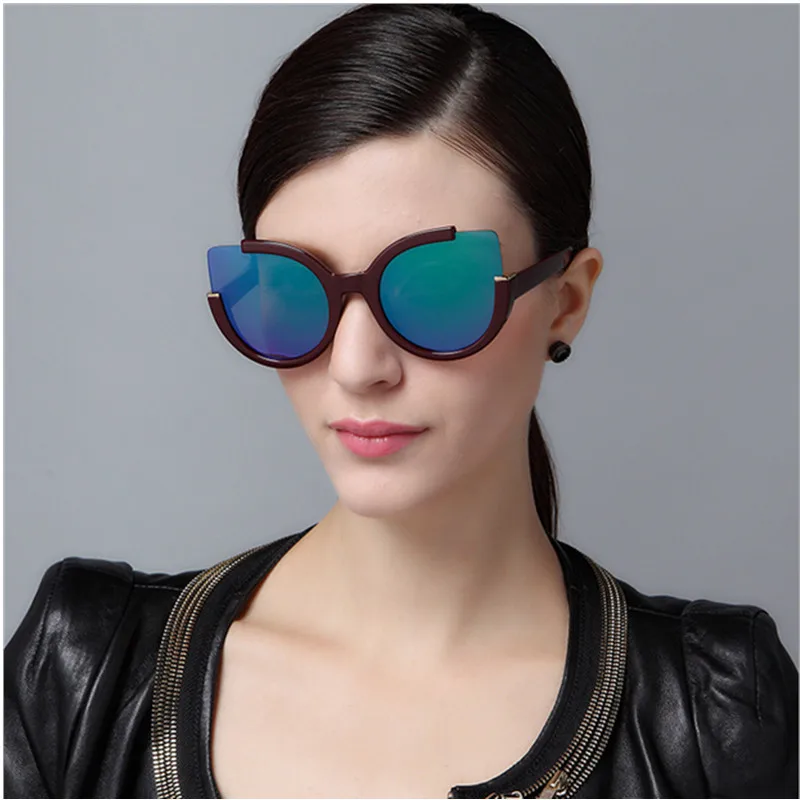 

Curtain New Cat Eyes Women Sunglasses Tinted Color Lens Vintage Sun Glasses Eyewear Shades For Women Lunette De Soleil Femme
