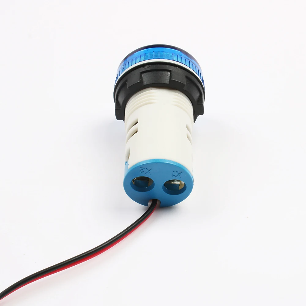 Mini Dual LED Digital Voltmeter Ammeter Gauge Voltage Meter AC 50-500V 0-100A