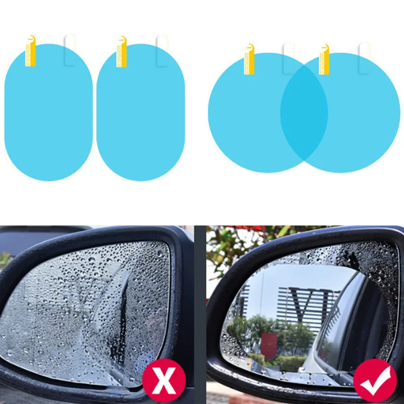 

Car Rainproof Rearview Mirror Protective Film Auto Accessories for Mitsubishi Asx Outlander Lancer EX Pajero Evolution Eclipse
