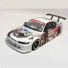 Hot Sale 2set/bag Silvia S15 PVC Painted Body Shell With Wind Tail Lampshade For 1/10 RC Hobby Racing Drift Car Free Shipping Hot Sale 2set/bag Silvia S15 PVC Painted Body Shell With Wind Tail Lampshade For 1/10 RC Hobby Racing Drift Car Free Shipping