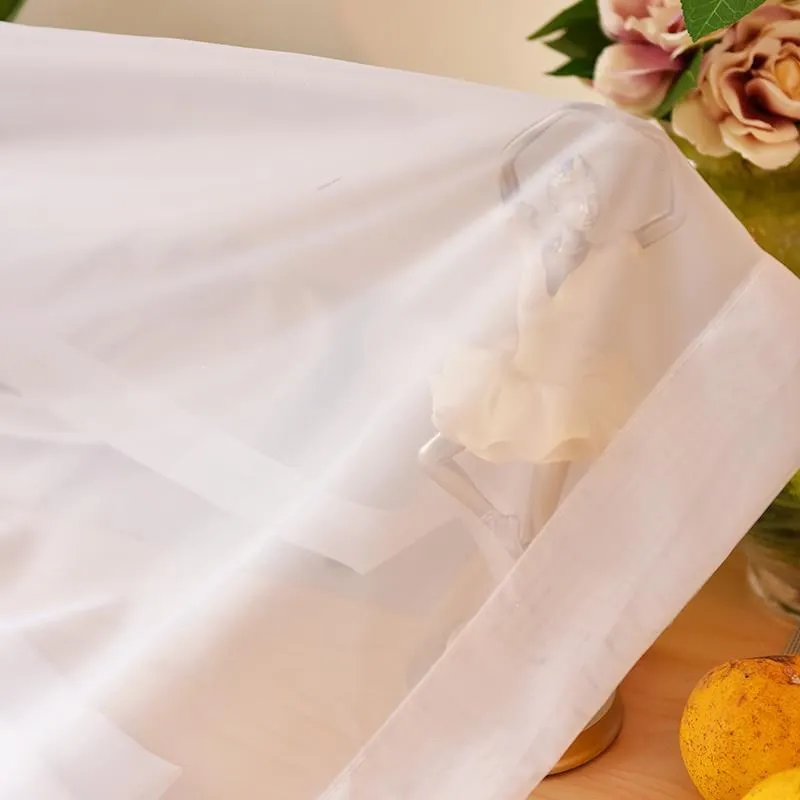 Белые занавески портьеры для салона красоты фитинги для гостиной полузатемненные занавески s бархатная скатерть из льняной ткани на заказ HC007-30