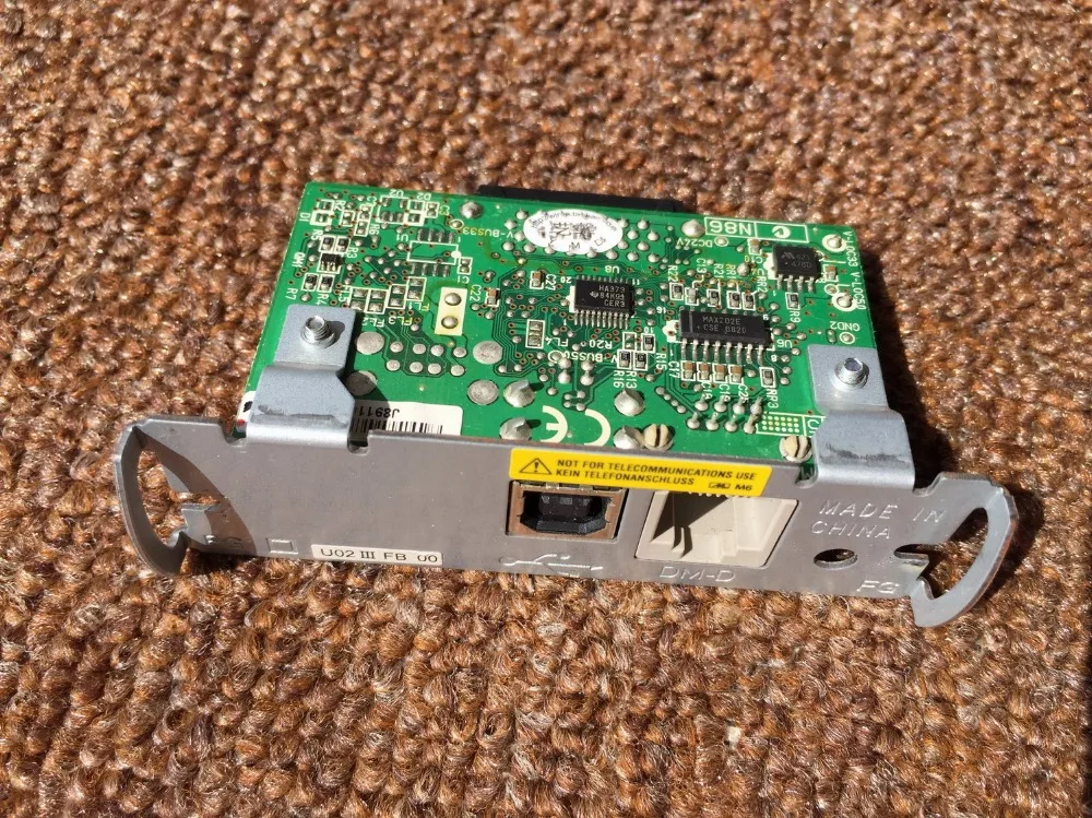 

INTERFACE USB M148E FOR EPSON UB-U02III TM-U220 TM-T88II, TM-T88III, TM-U675 printer