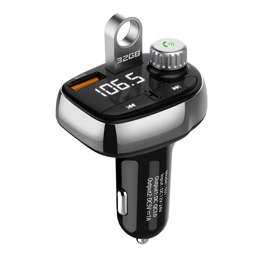 Автомобильный Bluetooth музыкальный плеер с картой Micro SD и u-диском играющим в