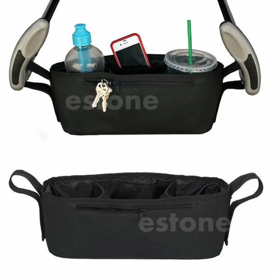 double stroller cup holder