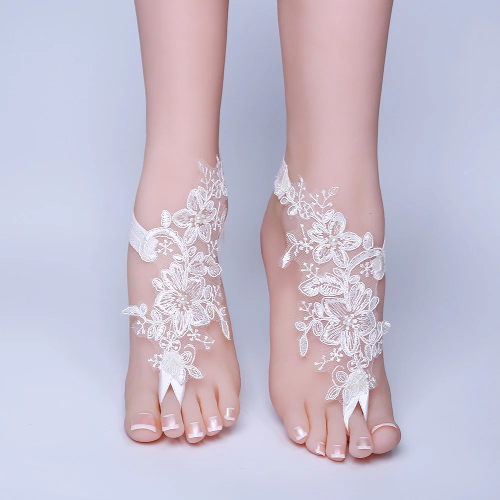 New Foot Chain Lace Anklet Set - Leloye