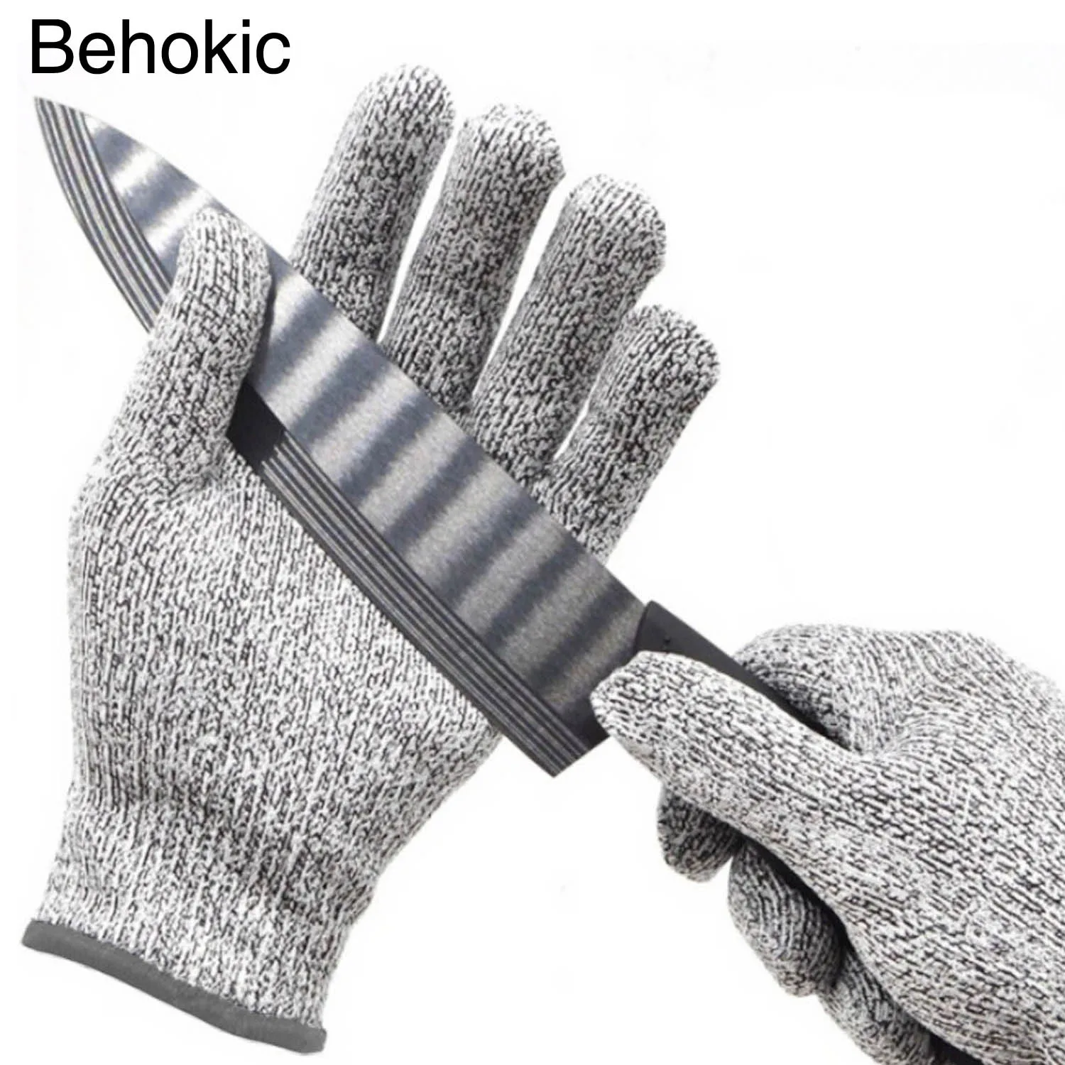 Behokic Stab Cut Resistant Safety Cuts Kitchen Gloves with Food Grade