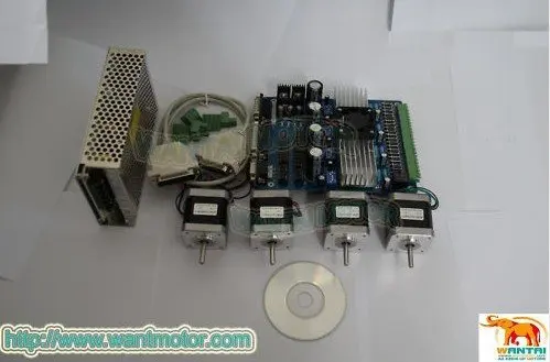 

4Axis Nema 17 Stepper Motor 78OZ-IN& Power CNC Cut Mill