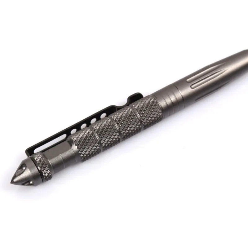 EDC алюминиевые тактические ручки стеклянный выключатель EDC Самозащита тактическая ручка выживания многофункциональный походный инструмент для письма